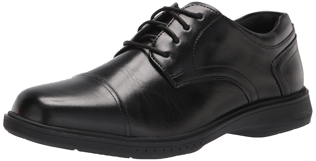 KORE Pro Cap Toe Oxford, Black, 12W, Slip Resistant Comfort Technology
