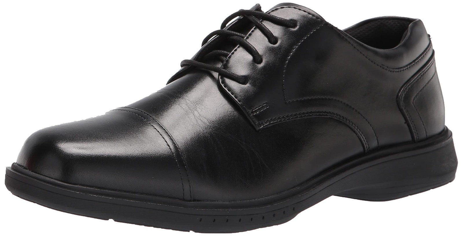 KORE Pro Cap Toe Oxford, Black, 12W, Slip Resistant Comfort Technology