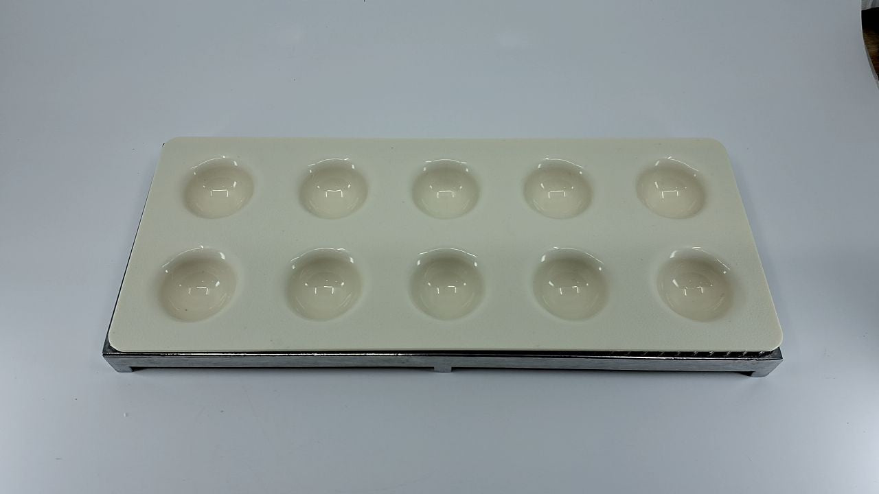 Fox Run Ravioli Maker, Large, Aluminum, Makes 10 Jumbo 2" Raviolis