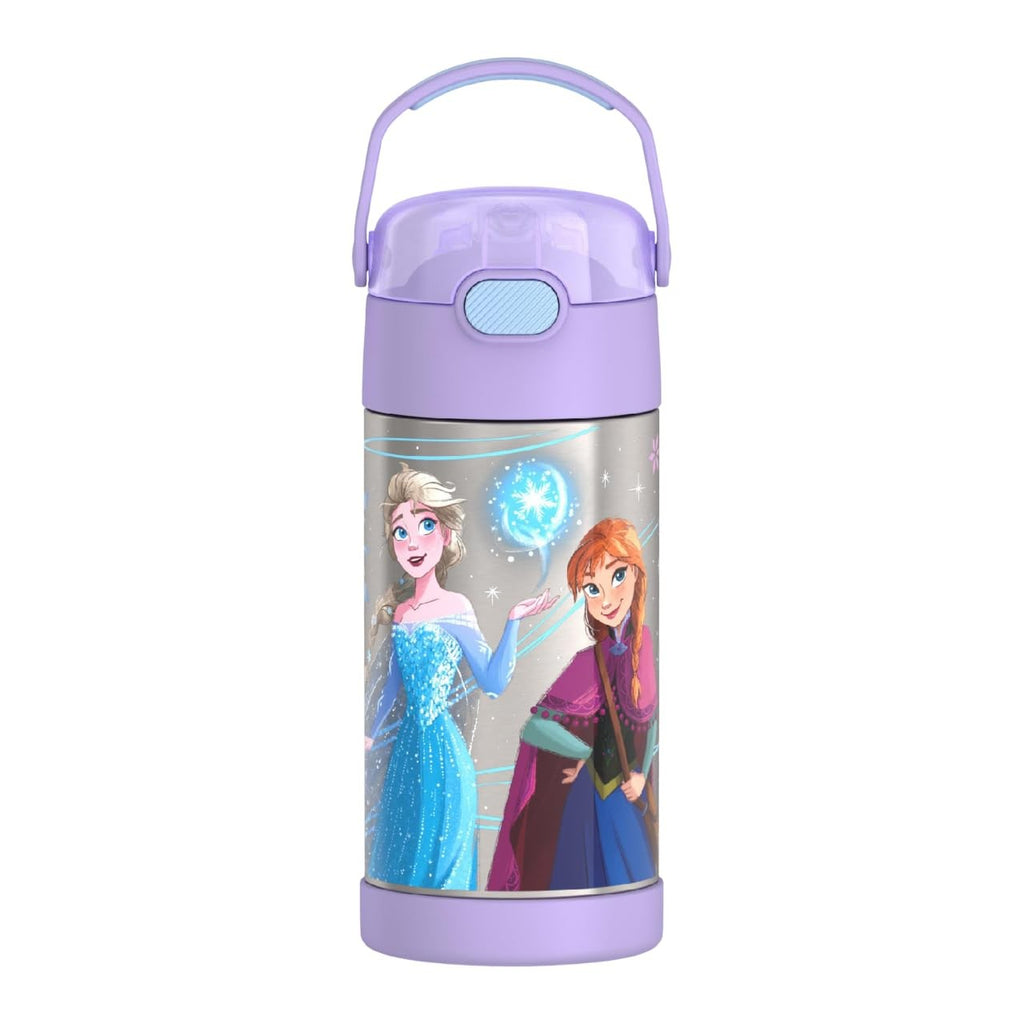 Frozen 2 Thermos FUNtainer 12oz Water Bottle w/ Straw, Kids Insulated