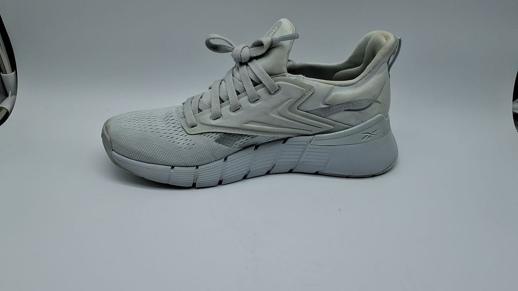 Reebok Nano Gym Women's Sneakers, Size 8, Moon/Y2K Blue/Silver Metallic