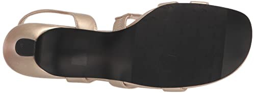Easy Street Women's Como Heeled Sandal, Champagne, 10