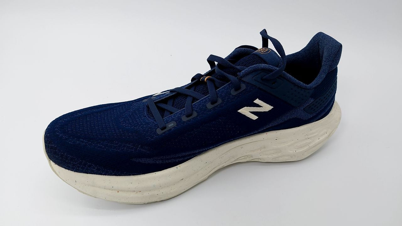 New Balance Men's M1080P13 Running Shoe, Navy/Vintage Indigo/SEA Salt, 12