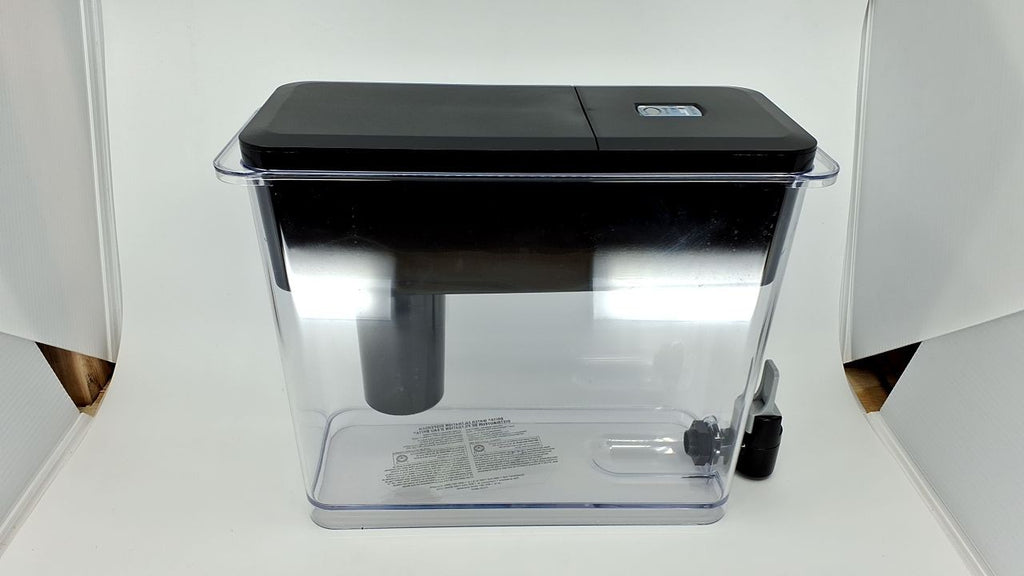 Brita Water Dispenser 27-Cup, Black, Removes 99% Lead, 1 Filter Included