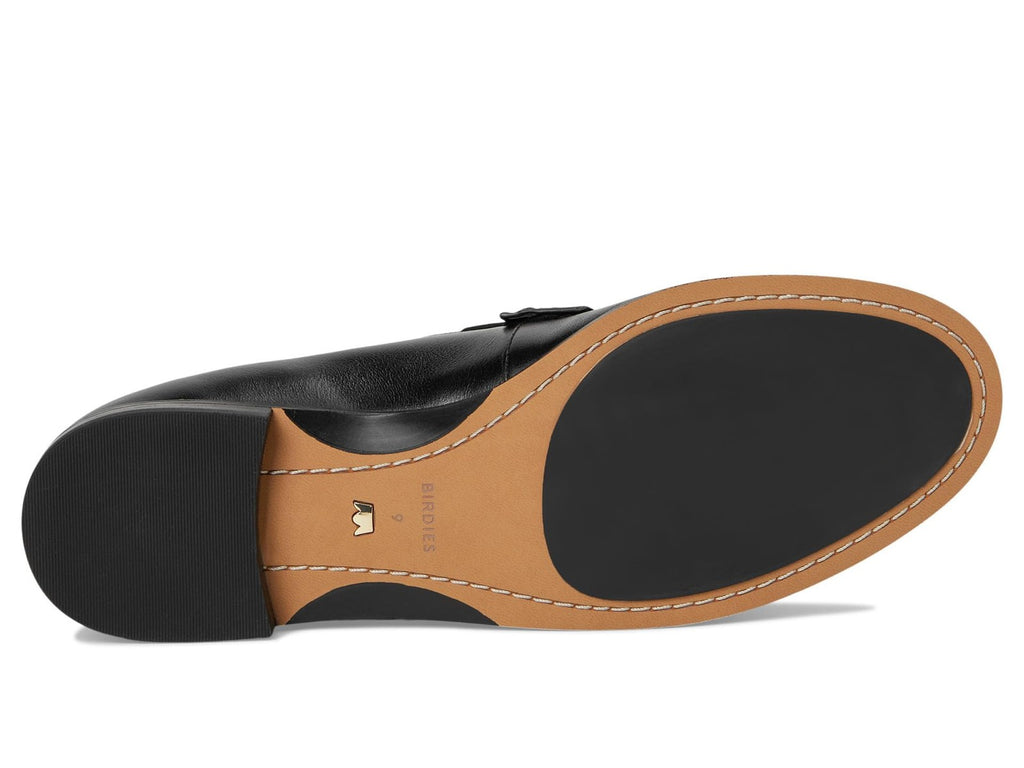 Birdies Women's The Starling 20 Loafer, Black Leather, 10.5