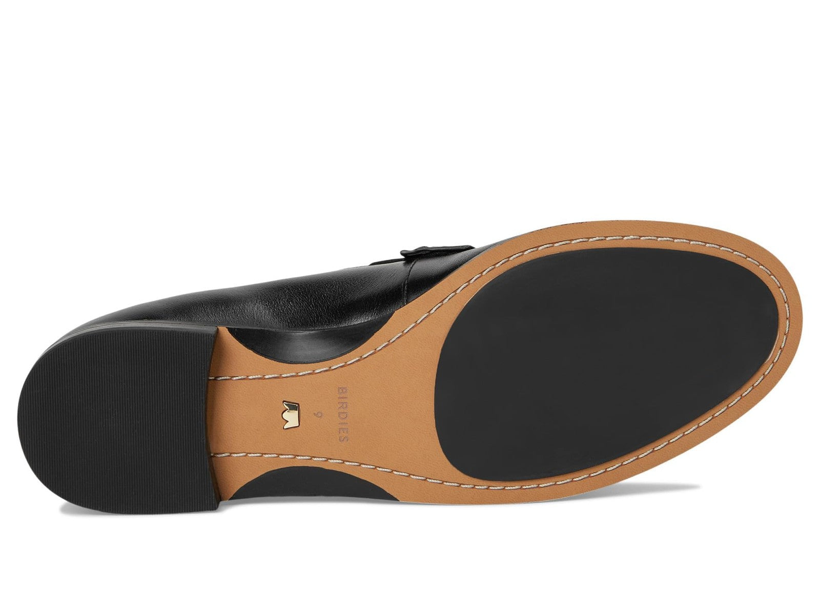 Birdies Women's The Starling 20 Loafer, Black Leather, 10.5