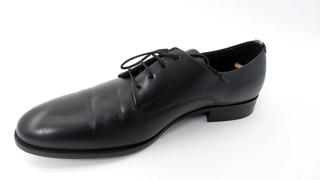 BOSS Colby Soft Leather Derby Dress Shoe Black Oil
