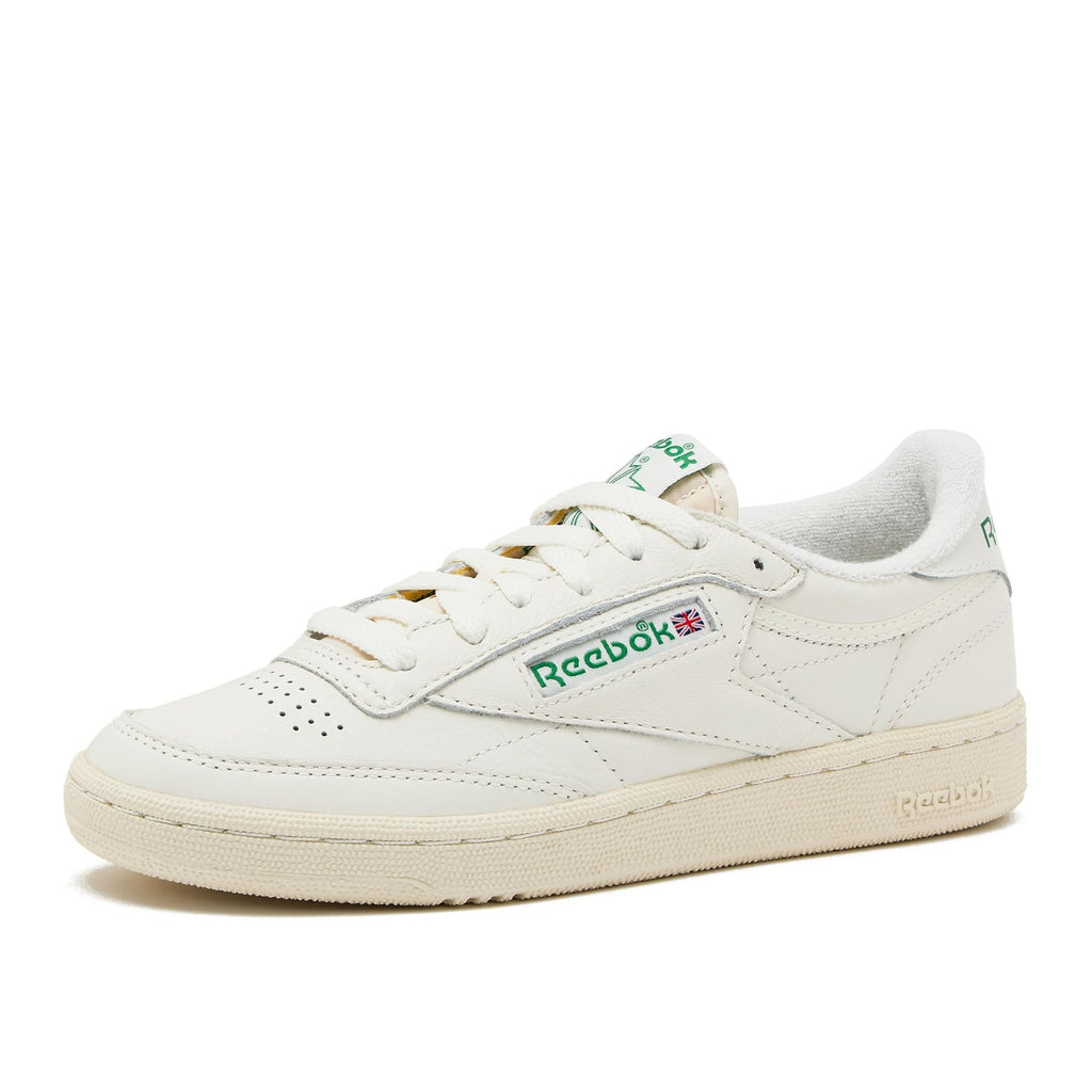 Reebok Club C 85 Vintage Sneakers Women 9 Chalk/Alabaster/Glen Green