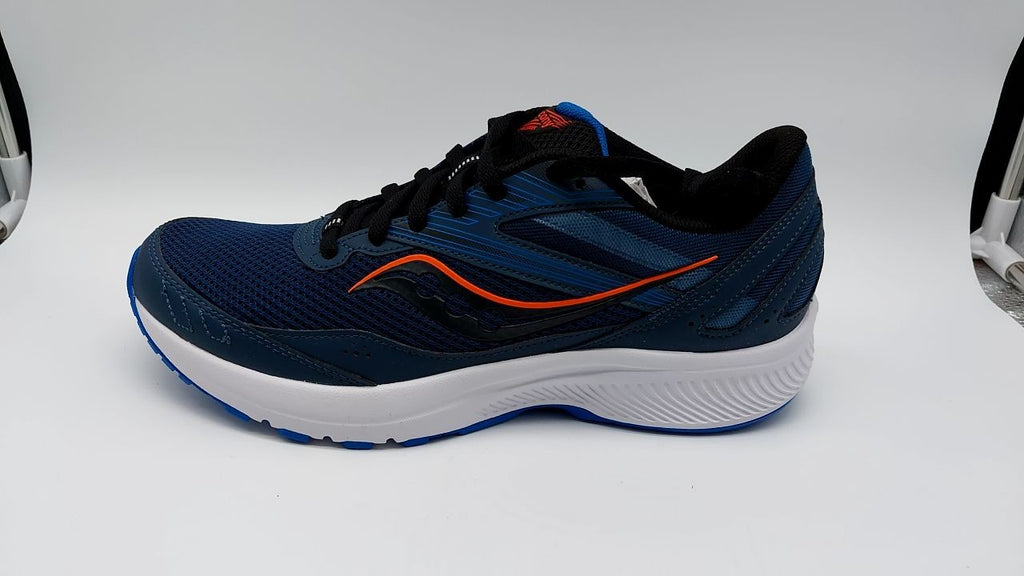 Saucony Men's Cohesion 15 Running Shoe, Navy,9.5 M