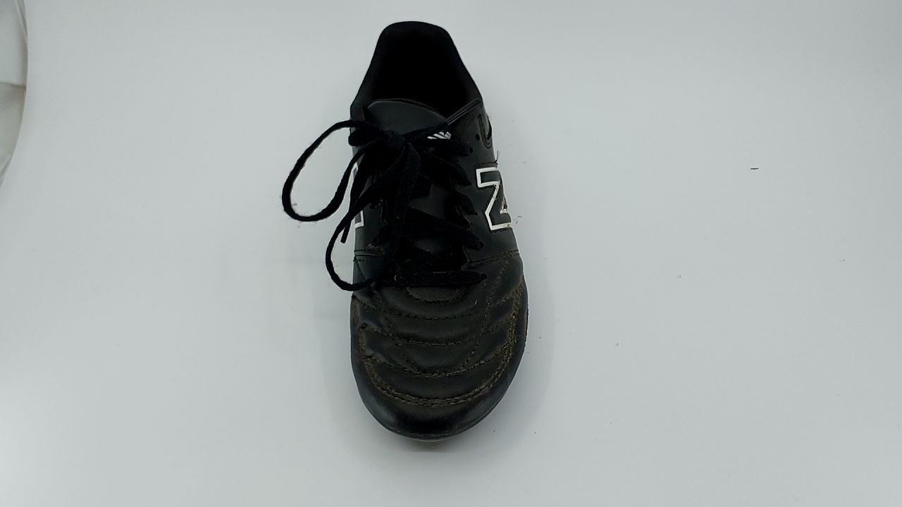 New Balance 442 V2 Academy Junior Soccer Shoes Black/White Size 2 Little Kid