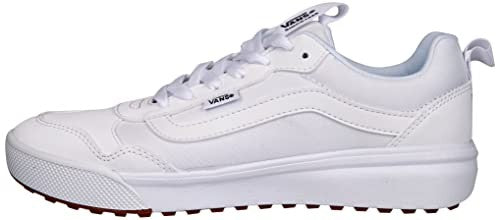 Vans Women's Range EXP Shoe, Tumble Canvas White White, 10 M US