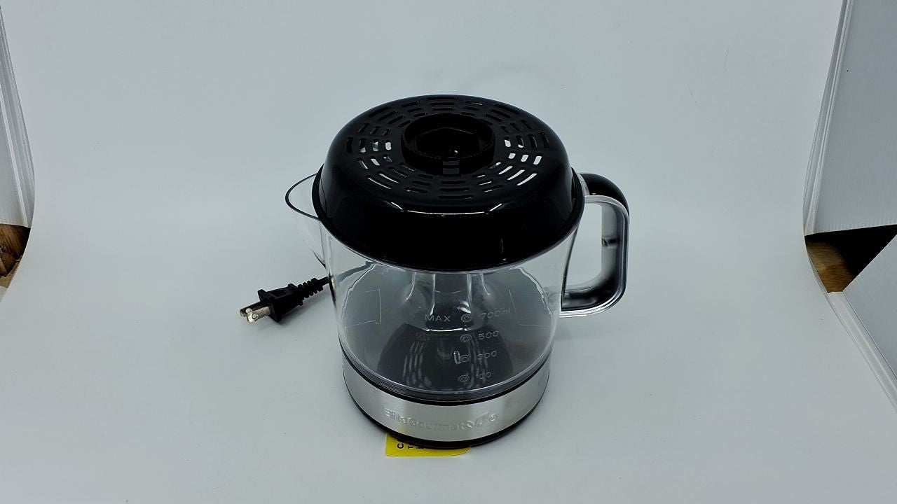 Compact Electric Citrus Juicer 24oz, Pulp Control, Black & Stainless Steel