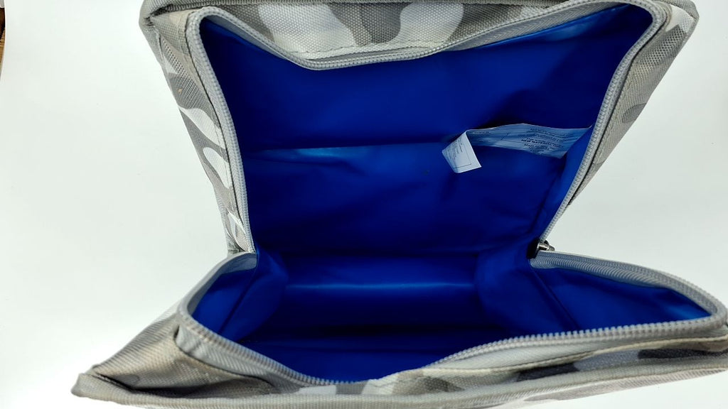 Freezable Lunch Bag, Tonal Camo Gray