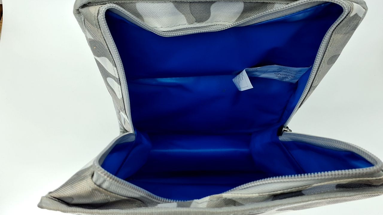 Freezable Lunch Bag, Tonal Camo Gray