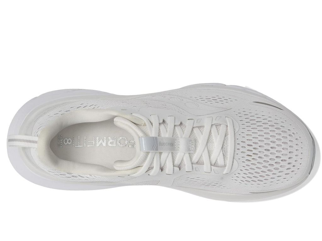 Saucony Men's Guide 18 Sneaker, Ivory, 10.5