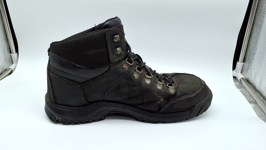 Cat Footwear Men's Threshold Waterproof Steel Toe, Black, 11.5 Wide