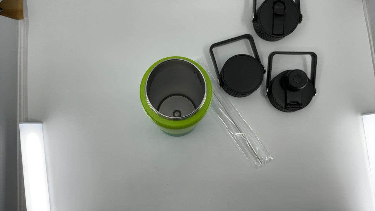 Konokyo 22oz Sport Insulated Water Bottle, Stainless Steel, Bamboo Grove