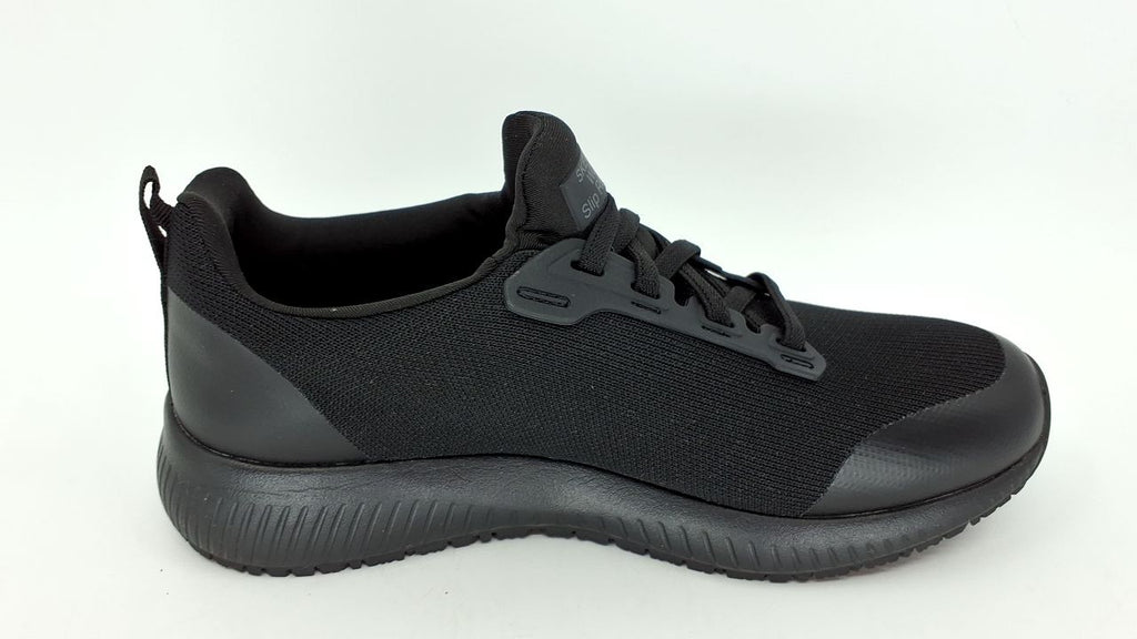 Skechers Women's Squad Sr Food Service Shoe, Black, 7