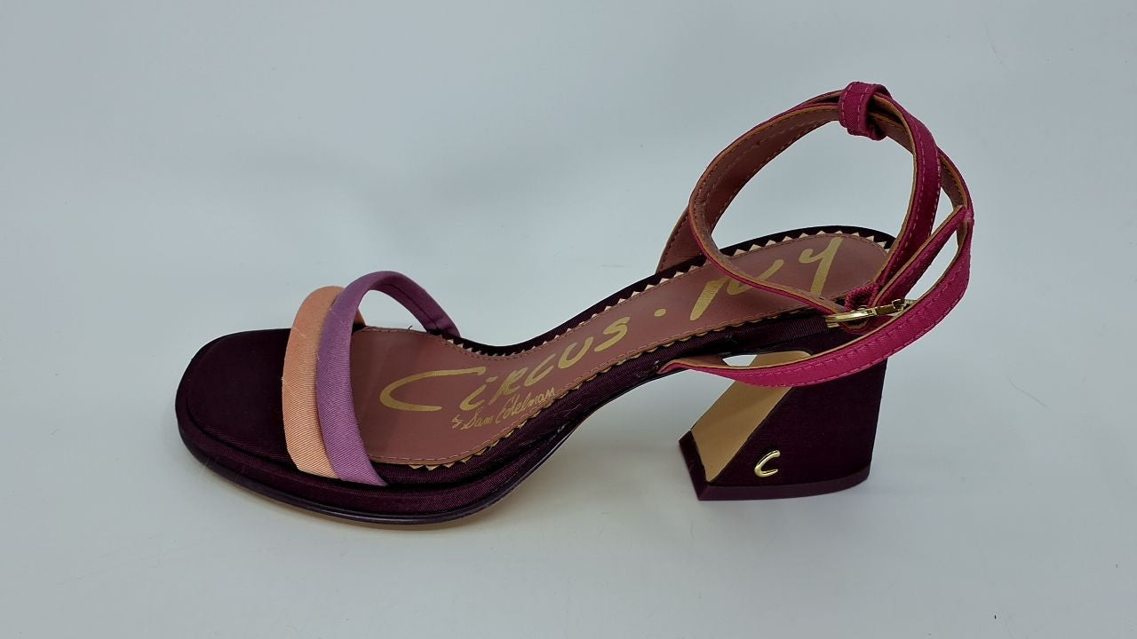 Holly Heeled Sandal by Circus NY, Blush/Lilac/Pink, Women's Size 6