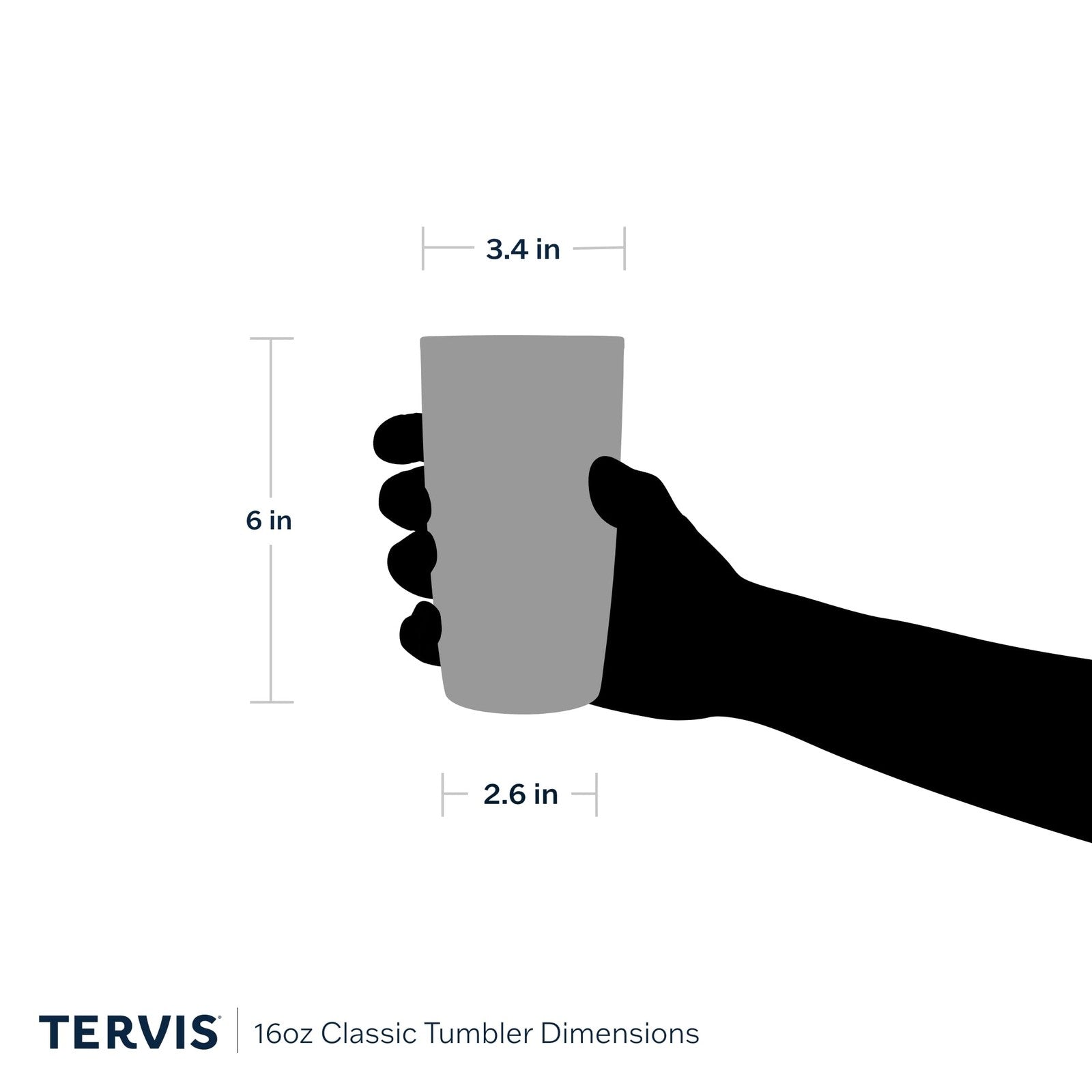 Classic 16oz Tervis Tumbler w/ Fish & Lures, Double-Wall Insulation