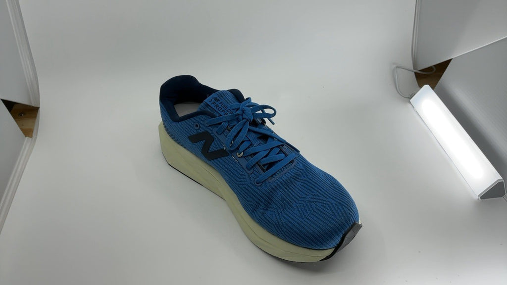 New Balance FuelCell Propel V5 Running Shoe 10.5W Sea Stone/Olivine
