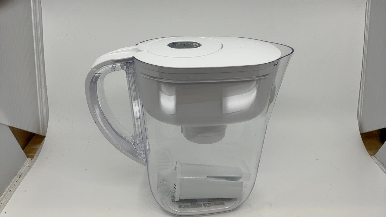 Brita Metro Water Filter Pitcher 6-Cup BPA Free - White, 1 Filter Included