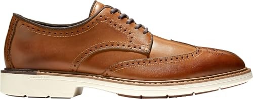 Cole Haan Men's Go-to Wing Oxfords, British TAN, 11.5