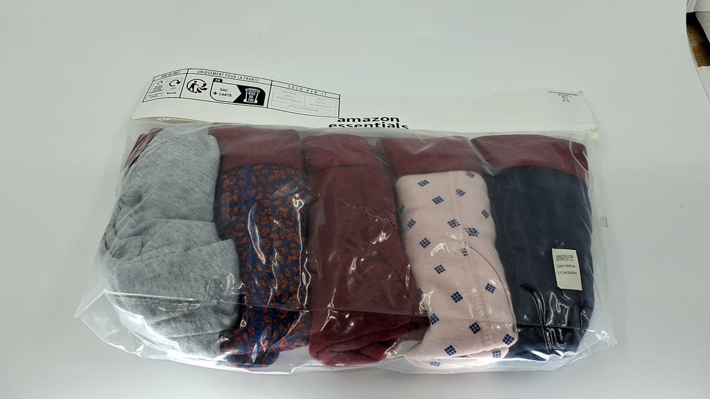 5-Pack Men's Boxer Briefs, Comfortable Cotton, Small, Mixed Designs