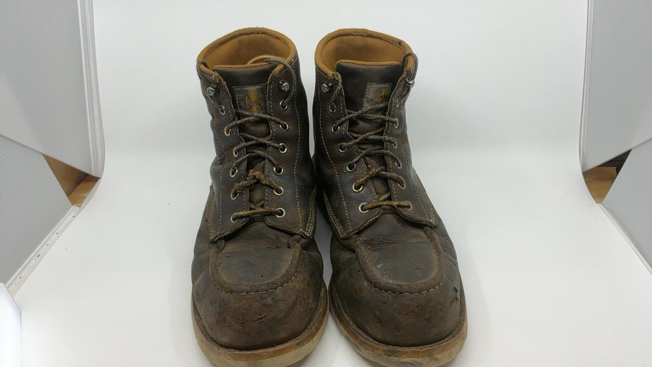 Carhartt Men's 6" Waterproof Brown Wedge Boot, Steel Toe, Size 11M