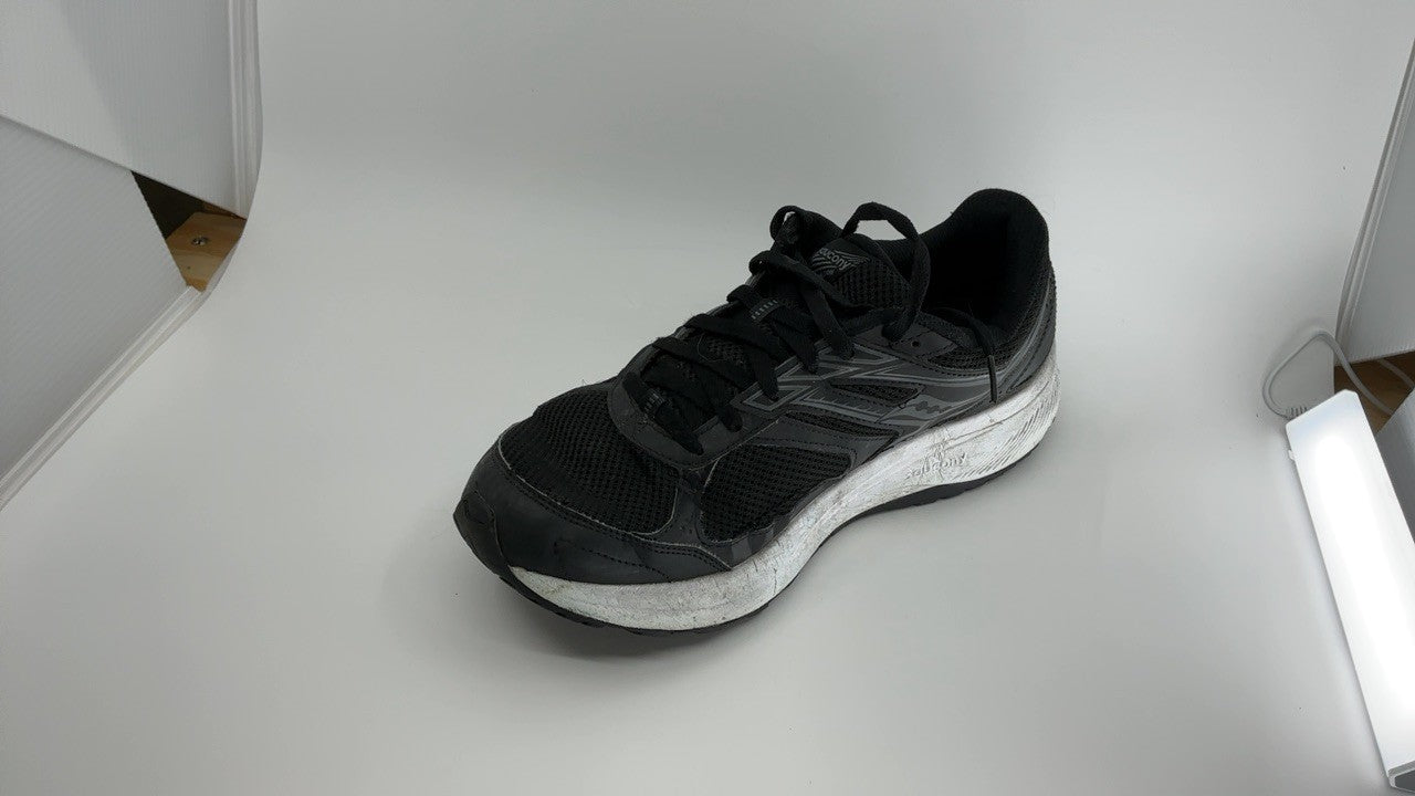 Saucony Men's Cohesion 17, Black/White, 11