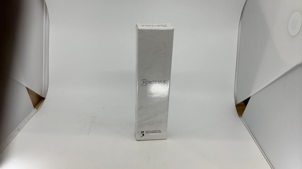 5-Piece Lucca Flatware Set by Fortessa, 18/10 Stainless Steel, Service for 1