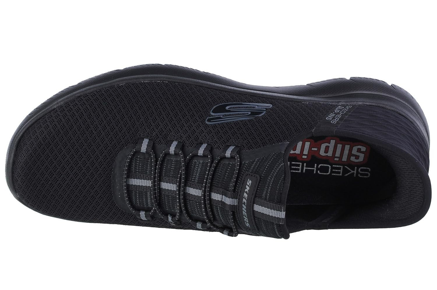 Skechers Men's Slip-in Loafer Summits High Range Black 11 W