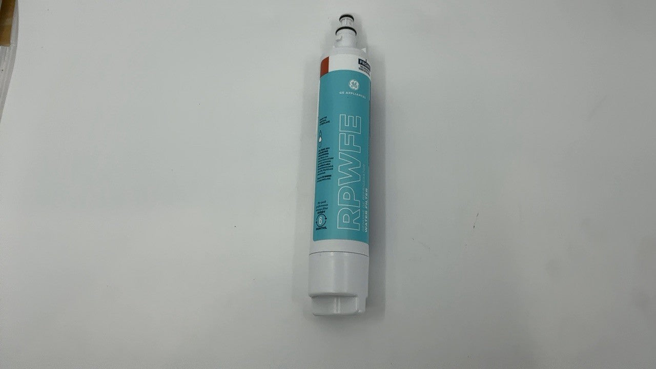 GE RPWFE Refrigerator Water Filter, Reduces Pharmaceuticals, 1 Pack