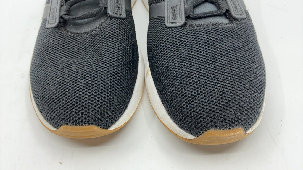 adidas Women's Racer TR21 Running Shoe, Black/Black/Gum, 8.5