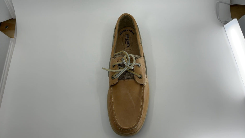 Sperry Top-Sider Women's Bluefish 2 Eye Boat Shoe,Linen/Oat,9.5 M