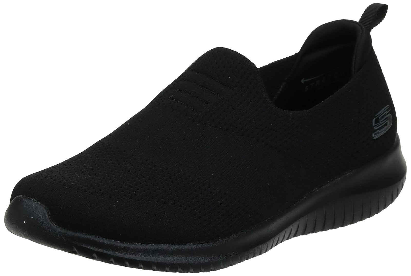 Skechers Women's Low-top Trainers Sneaker, Black 3, 9