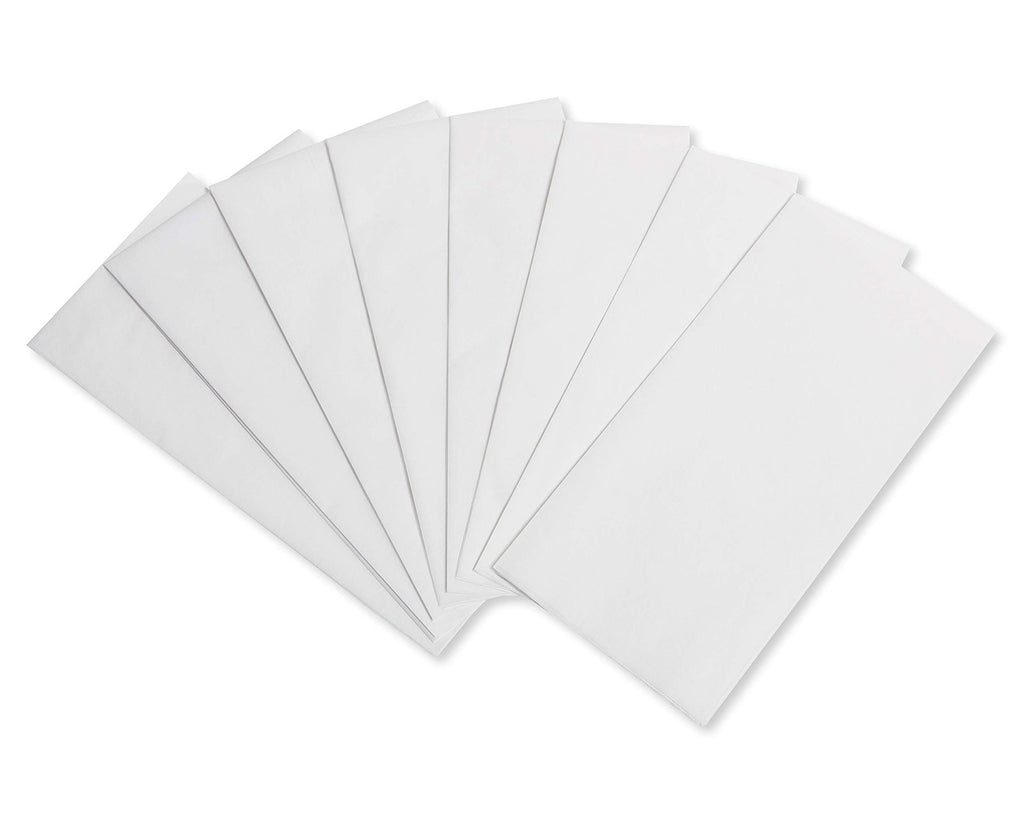 200 Sheets White Craft Tissue Paper 20x20 in for Birthdays & Events
