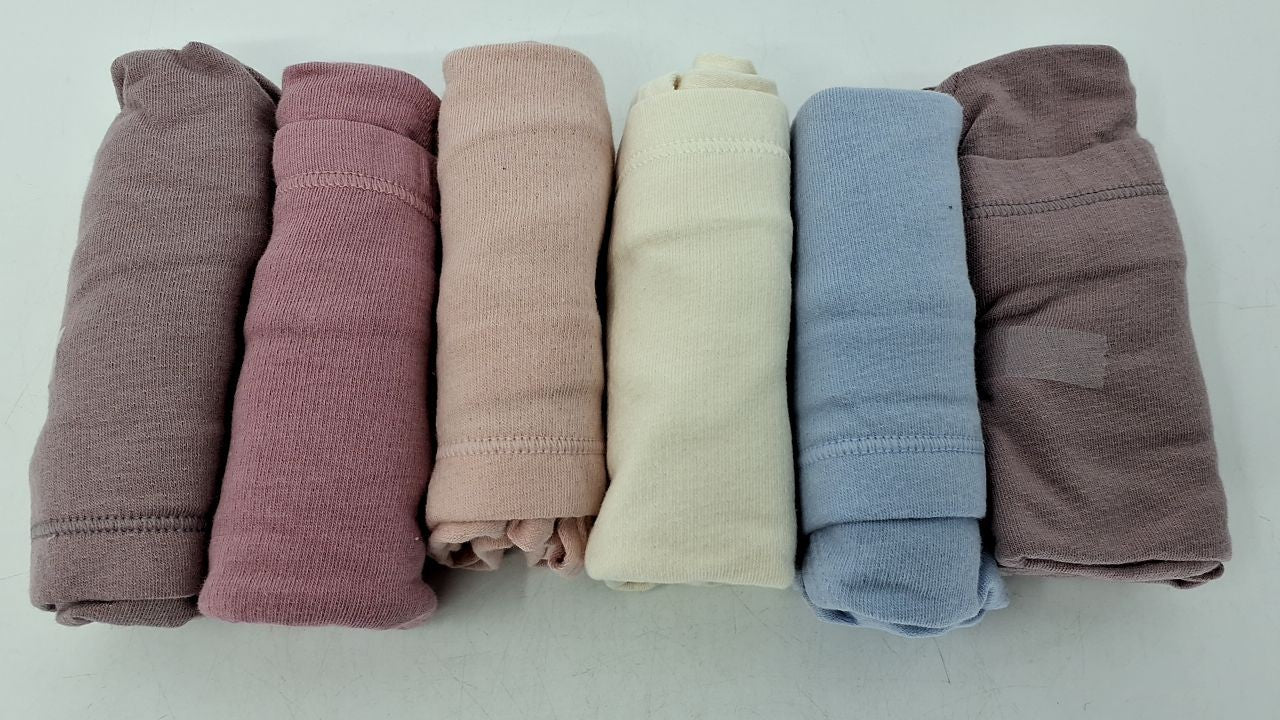 6 Pack Fruit Of The Loom Women's Breathable Briefs, Size 10, Colors Vary