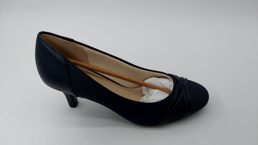LifeStride Women's Pascal Dress Pump, lux Navy, 8 W US