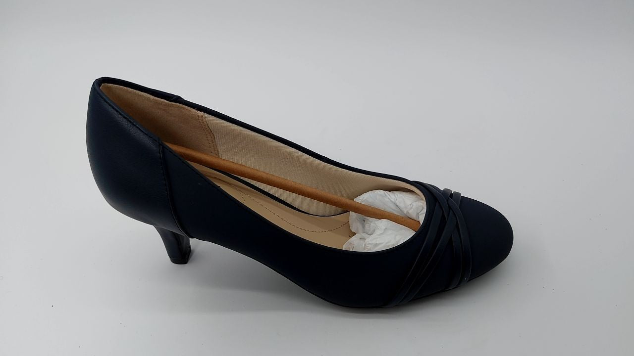 LifeStride Women's Pascal Dress Pump, lux Navy, 8 W US