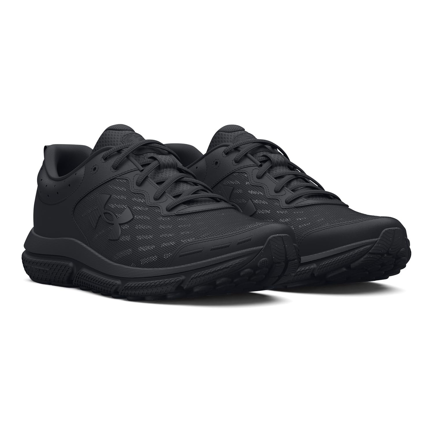 Under Armour Women's Charged Assert 10, (002) Black/Black/Black, 6.5, US