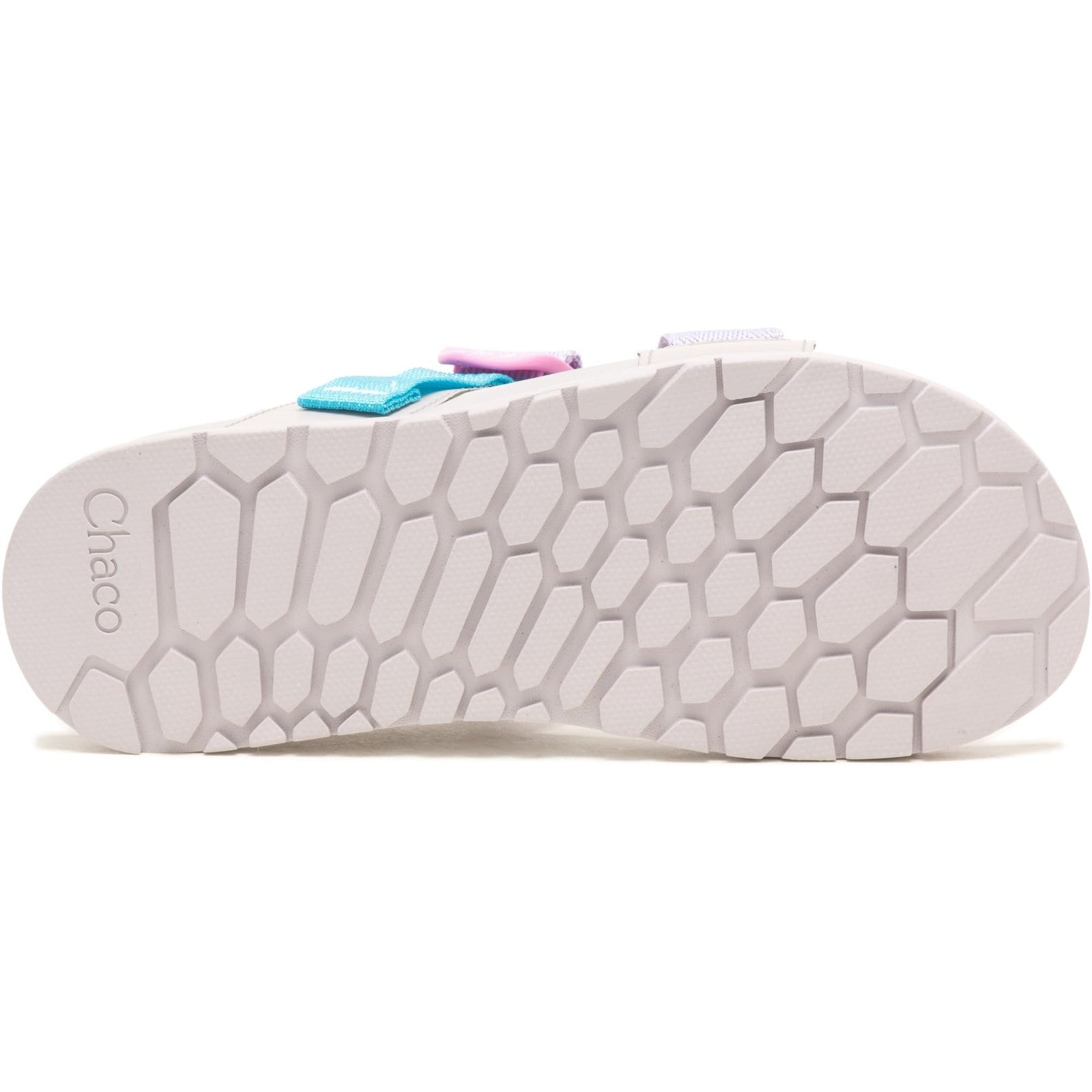 Chaco Women's Lowdown Slide Sandal, Purple Rose Aqua, 9