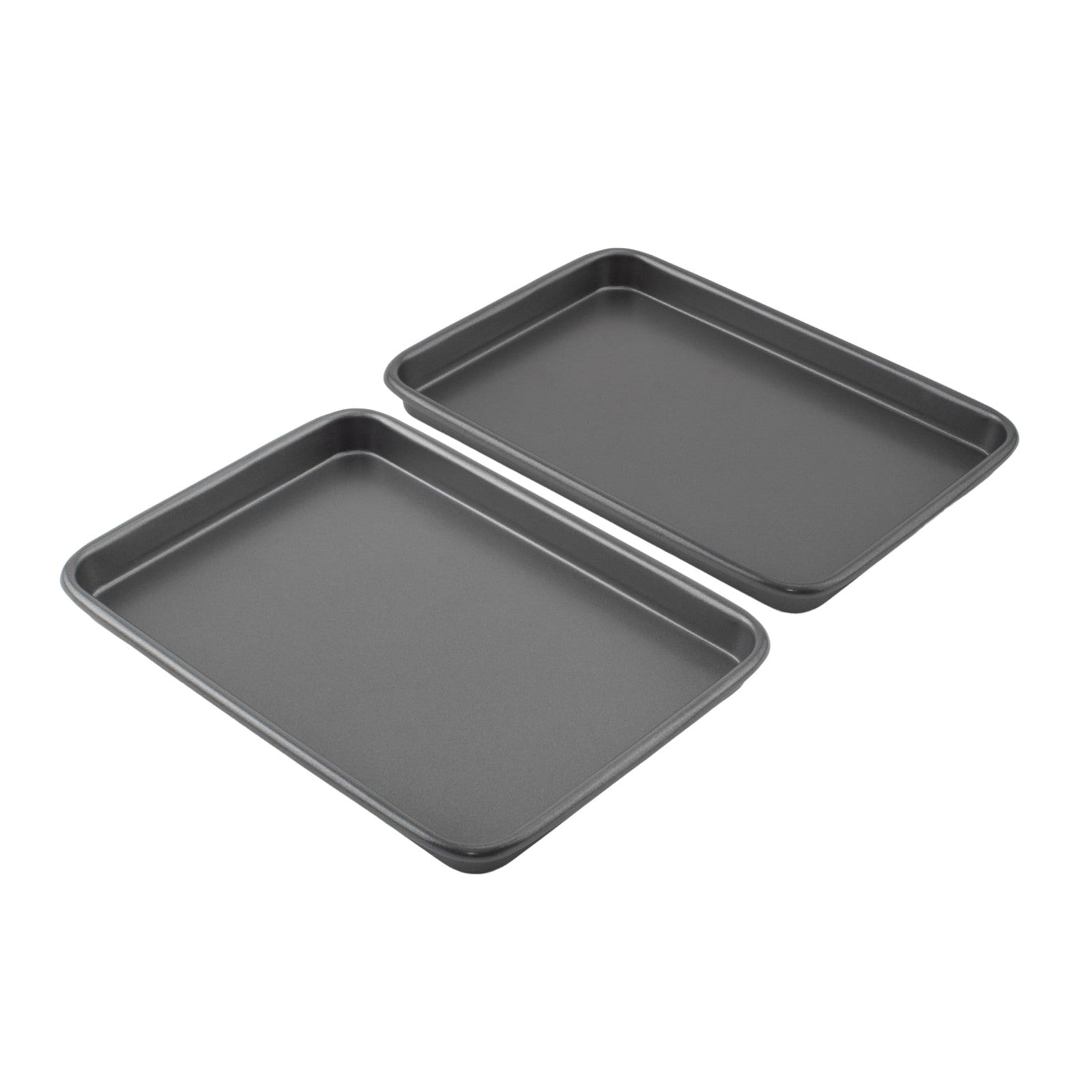 Gray Nonstick Baking Sheets 9x6.2in Set of 2 for Toaster Oven