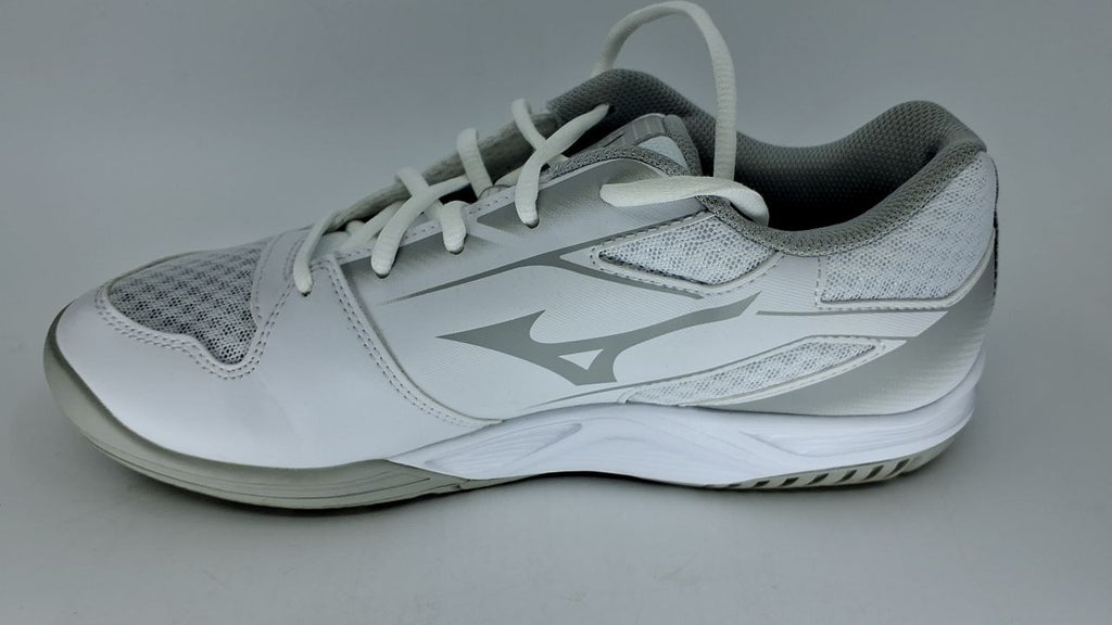 Mizuno Break Shot 5 AC Women's Tennis Shoes, White/Ultimate Grey, 9.5