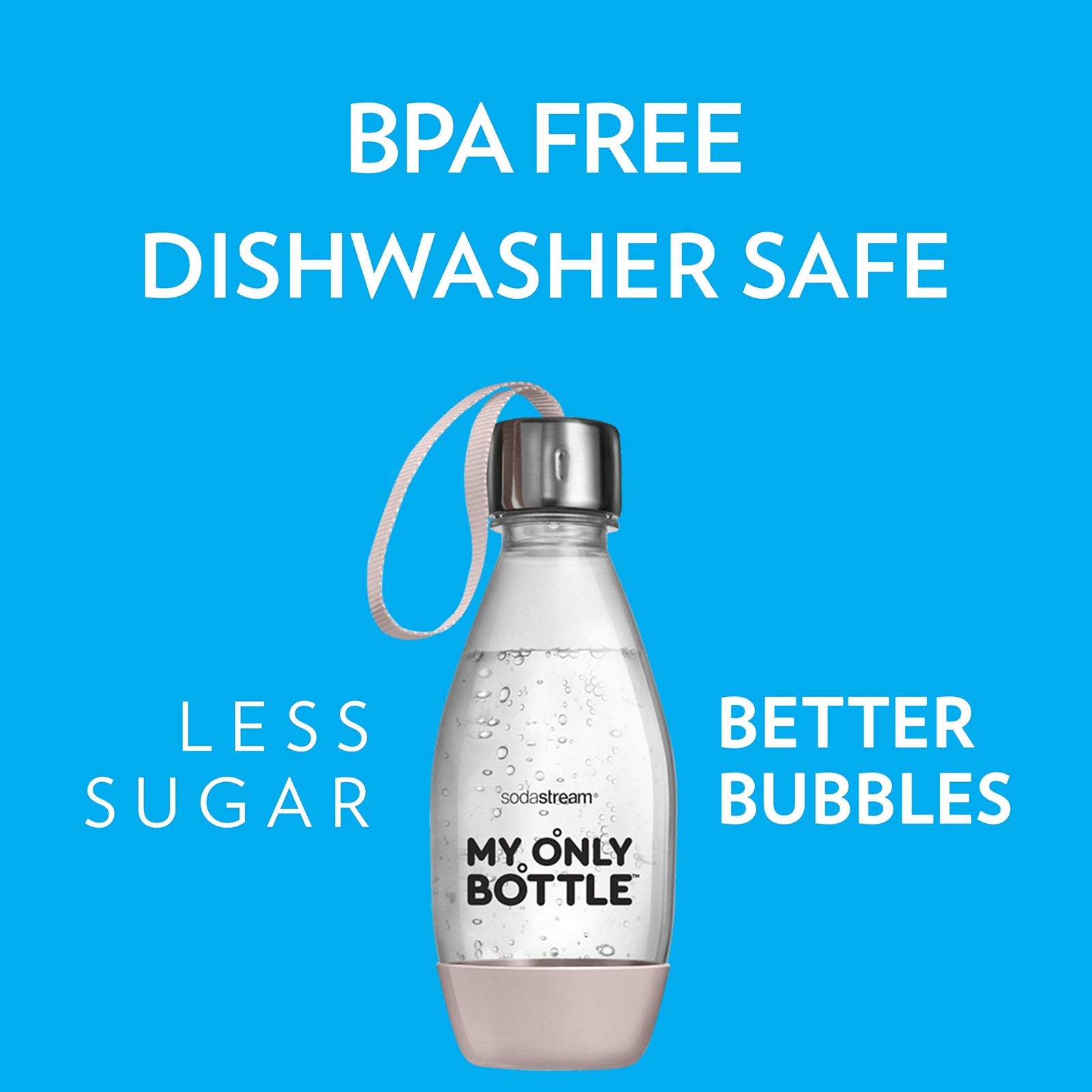 sodastream 0.5 Liter My Only Bottle Pink
