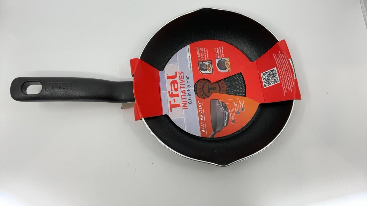 T-fal Initiatives 10.5 Inch Fry Pan Dishwasher Safe Black
