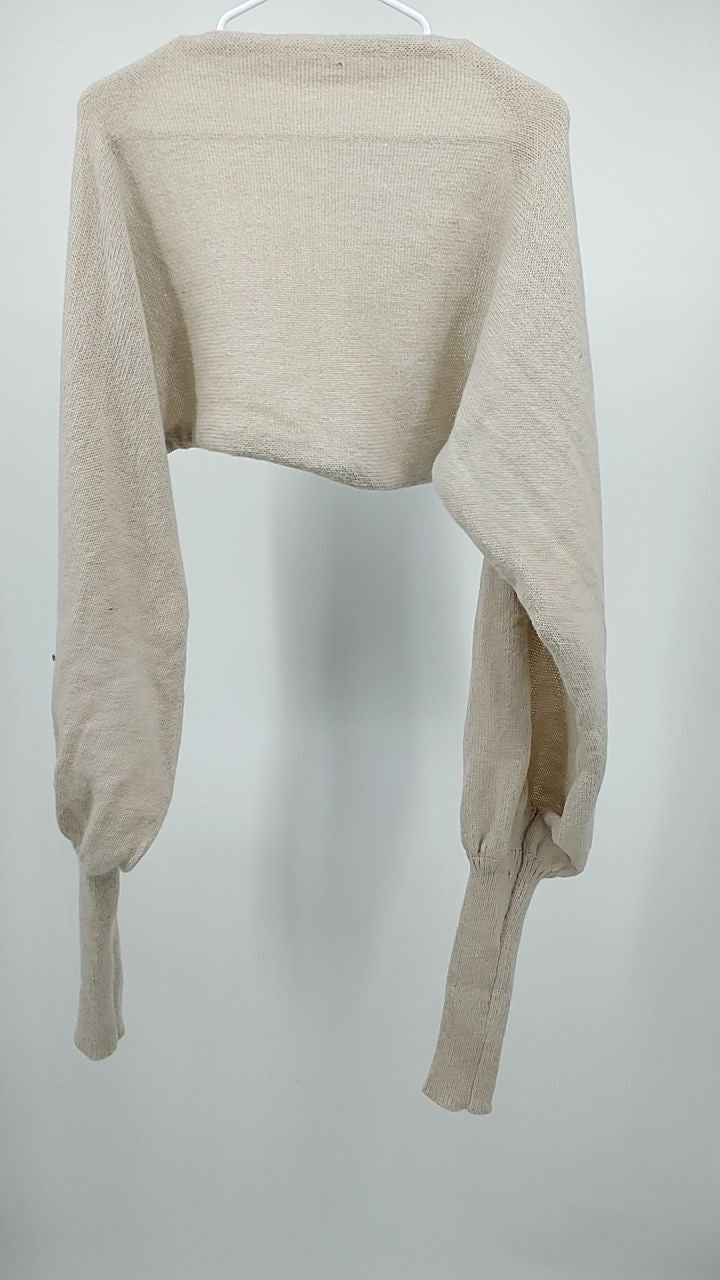 Long Sleeve Cropped Knit Top