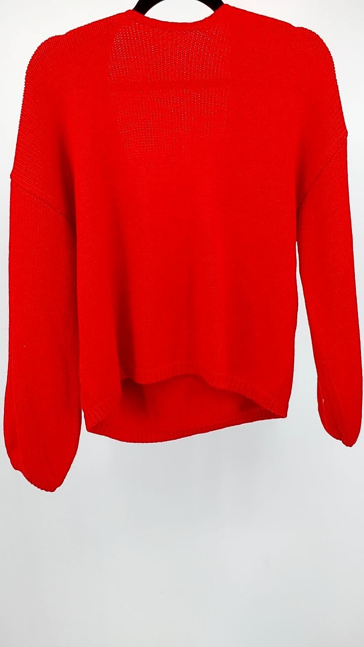 Back Bowknot Long Sleeve Sweater