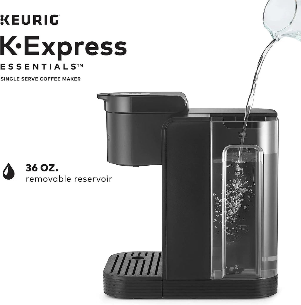 Keurig K-Express Essentials Black  Single Serve K-Cup Pod Coffee Maker