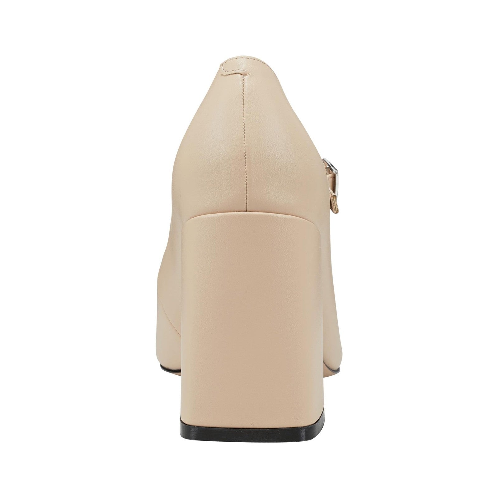 Marc Fisher Women's CHARINE Pump, Beige/Black 110, 7